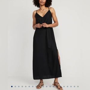 Tie-Back Maxi Slip Dress for Women